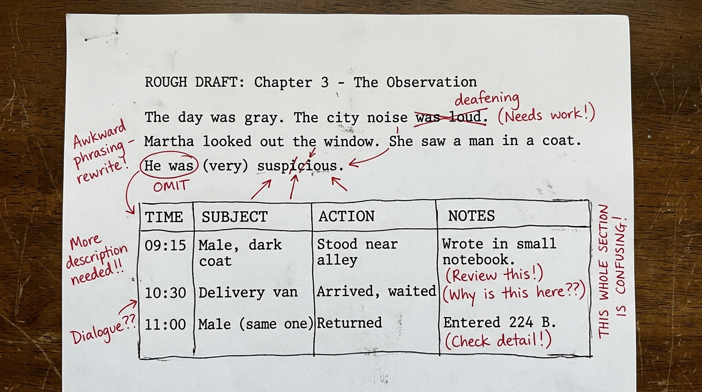 Unformatted Word Manuscript draft