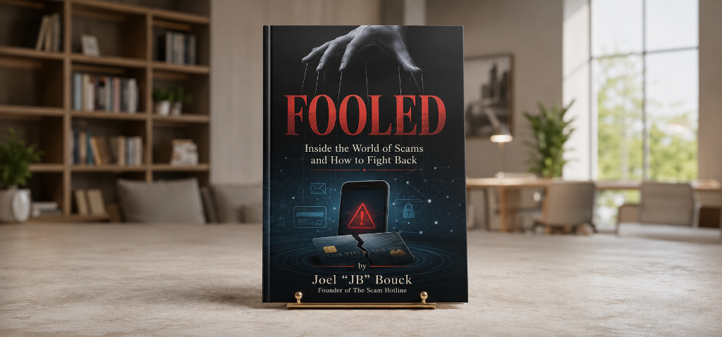 FOOLED: Inside the World of Scams by Joel JB Bouck — Book Cover and Interior Formatting Proof