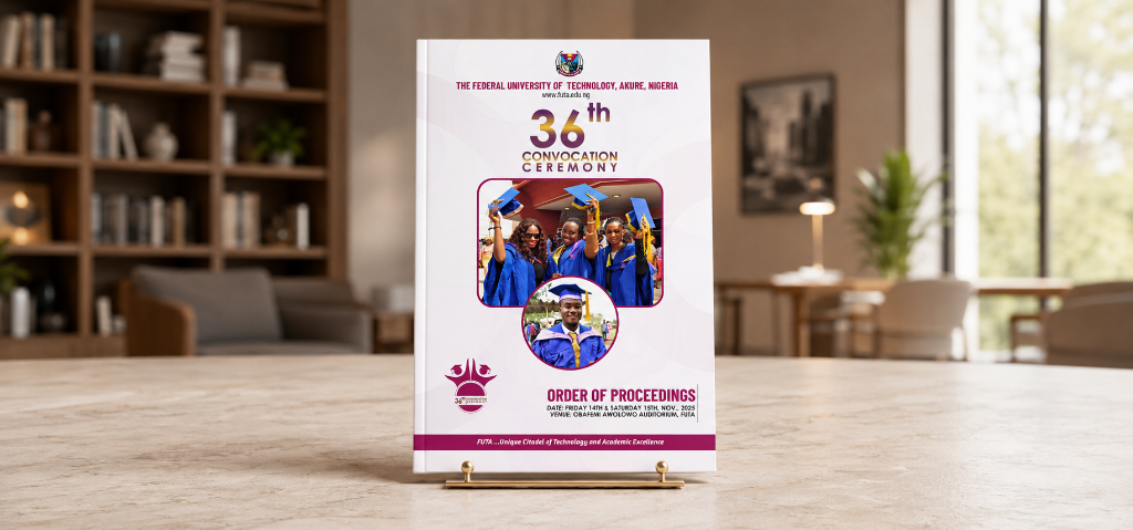 36th FUTA Convocation Order of Proceedings